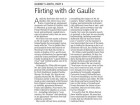 "Flirt avec de Gaulle" "Flirt avec de Gaulle"