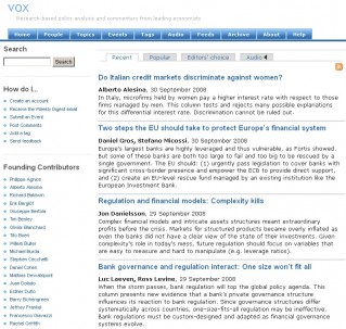 Cliquez pour zoomer : VOx - site du CEPR