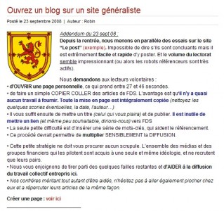 Cliquez pour zoomer : fdesouche - création de blog