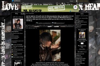 Cliquez pour zoomer : Publicité pour "Mode immersion" sur un blog Skyrock
