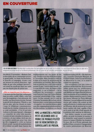 Cliquez pour zoomer : le point - 11 décembre 2008 - rachida dati