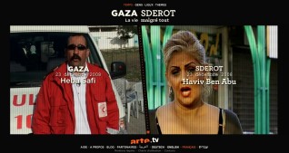 Cliquez pour zoomer : Gaza-Sderot homepage