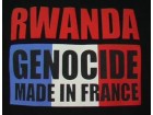 Logo Rwanda génocide made in France Logo Rwanda génocide made in France