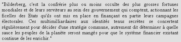 Pierre Péan : extrait Bilderberg Pierre Péan : extrait Bilderberg