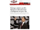 Article Libé désintox sur la part salariale Article Libé désintox sur la part salariale