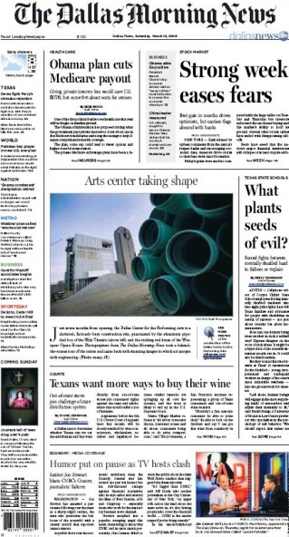 Dallas Morning News, Stewart Dallas Morning News, Stewart