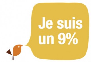 Je suis un 9% Je suis un 9%