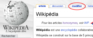 wikipedia modifier