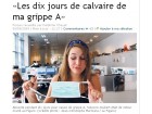 Une stagiaire du Figaro a la grippe A Une stagiaire du Figaro a la grippe A