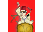 Caricature de Khalid Gueddar Caricature de Khalid Gueddar