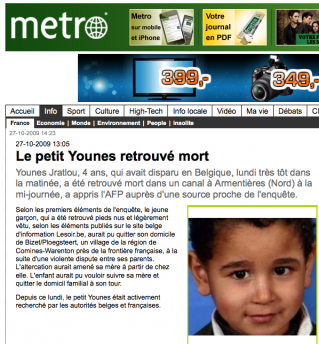 Younes, Metro