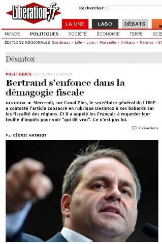 Lib&eacute;ration, 2eme article