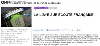 Owni - surveillance française en Libye - juin 2011 Owni - surveillance française en Libye - juin 2011