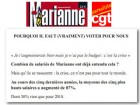 Marianne et SNJ-CGT à la Une Marianne et SNJ-CGT à la Une