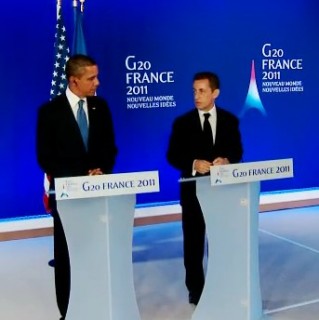 Nicolas Sarkozy - Barack Obama - g20 Cannes - 03/11/11 - whitehouse.org