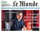 Sarkozy et le modèle Allemand Sarkozy et le modèle Allemand