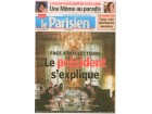 Le parisien : itw Sarko - couv Le parisien : itw Sarko - couv