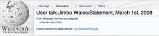 Cliquez pour zoomer : Wikipedia annonce Wales