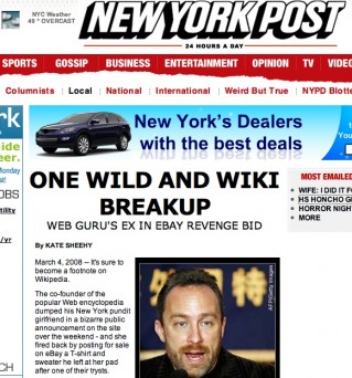 Cliquez pour zoomer : New York Post Wales
