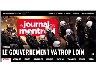 homepage journal Montreal