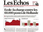 Les Echos dégainent leur Une Les Echos dégainent leur Une
