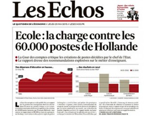 La cour des comptes contre les 60 000 postes de Hollande ?