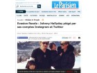 Le parisien et les tweets de Johnny Le parisien et les tweets de Johnny