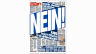 Nein! Bild Nein! Bild