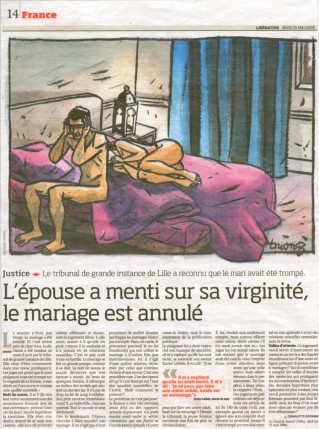 Lib&eacute; 29/05/08 - Mariage Annul&eacute;