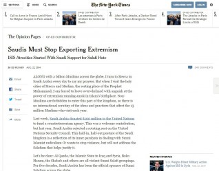 New York Times - Ed Husain