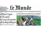 Tapie, Le Monde Tapie, Le Monde