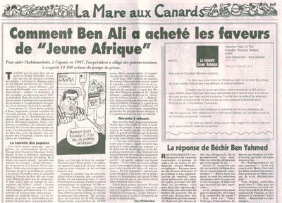 Canard - Jeune Afrique Canard - Jeune Afrique