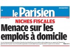 Une du Parisien Une du Parisien