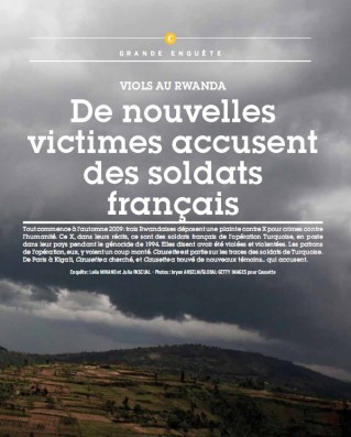 Causette - viols français au Rwanda ? - parution de novembre 2011