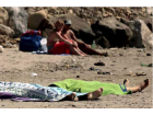 Plage de Naples cadavre Plage de Naples cadavre