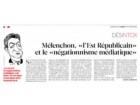 Mélenchon désintox Mélenchon désintox
