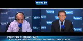 Elkabbach Sarkozy Europe 1 Elkabbach Sarkozy Europe 1