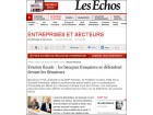 Les Echos commission sénatoriale évasion fiscale Les Echos commission sénatoriale évasion fiscale