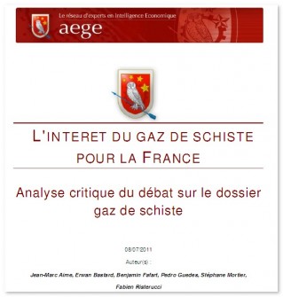 Rapport AEGE