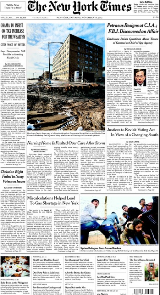 NY Times, Petraeus