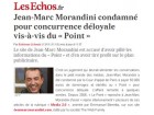 Morandini sur le site des Echos Morandini sur le site des Echos