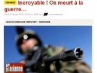 Incroyable ! On meurt à la guerre Incroyable ! On meurt à la guerre