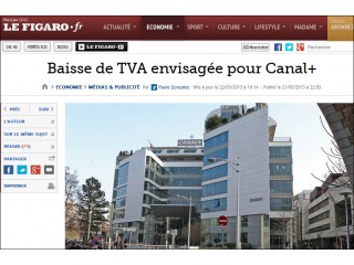 Baisse du taux de TVA pour Canal+ ?