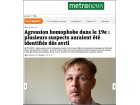 Metro agression homophobe Metro agression homophobe