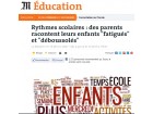 Rythmes scolaires Rythmes scolaires