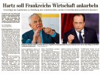 Article sur Hartz et Hollande dans le Saarbrücker Zeitun du 28 janvier 2014 Article sur Hartz et Hollande dans le Saarbrücker Zeitun du 28 janvier 2014