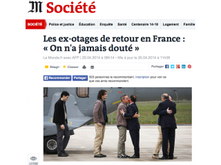 Le Monde Otages Le Monde Otages