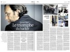Double page dans Le Monde Double page dans Le Monde