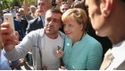 Merkel selfie migrant Merkel selfie migrant