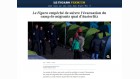 Figaro - évacuation camp migrants Austerlitz Figaro - évacuation camp migrants Austerlitz
